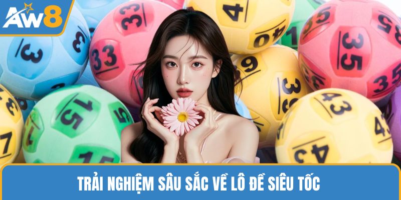 Trải nghiệm sâu sắc về lô đề siêu tốc
